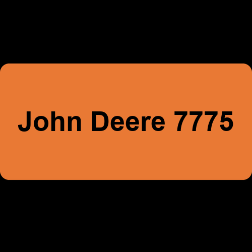 John Deere 7775